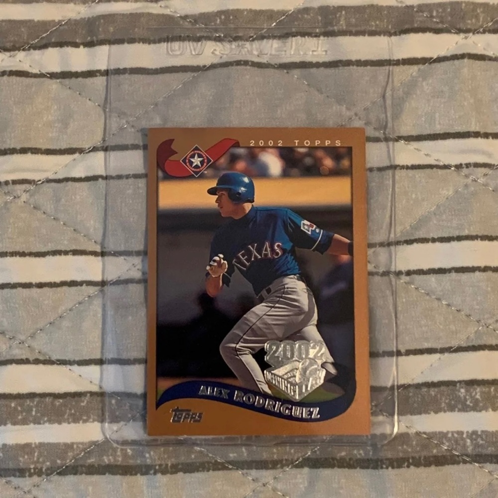2002 Topps #130 Alex Rodriguez Card